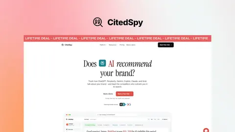 CitedSpy as it is shown on the sale page