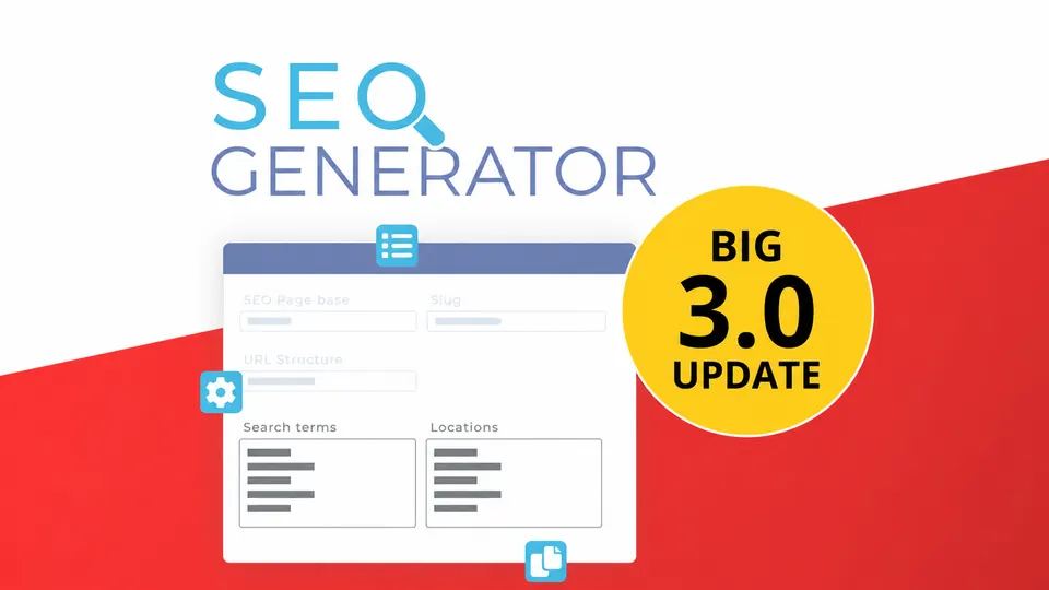 SEO Generator as it is shown on the sale page
