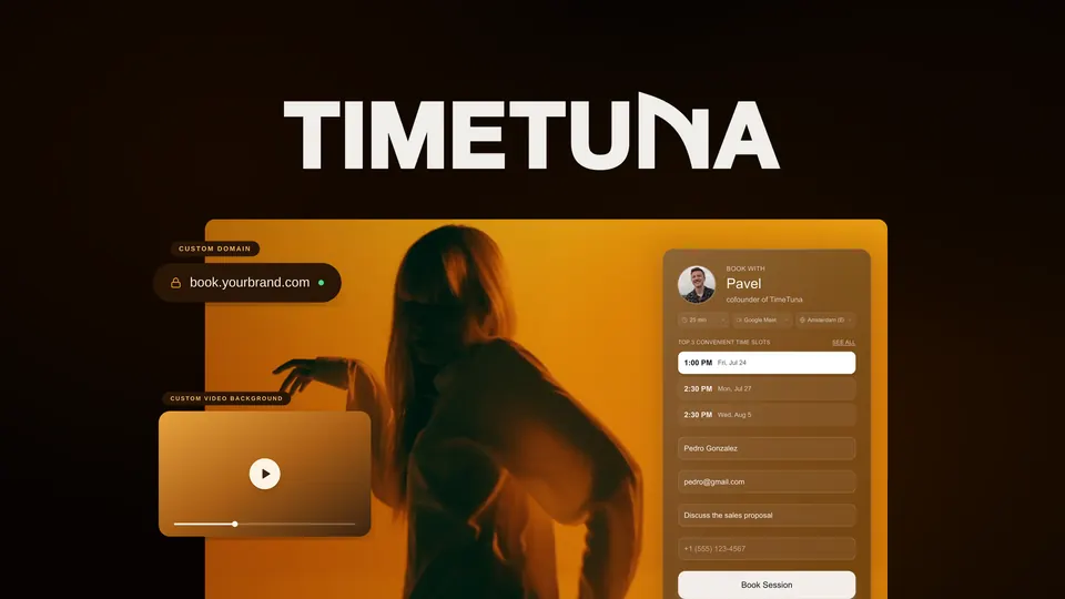 TimeTuna as it is shown on the sale page